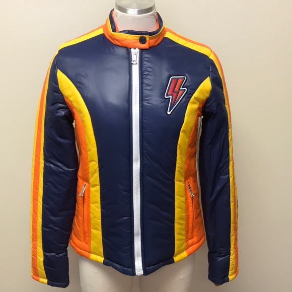 mother denim puffer jacket